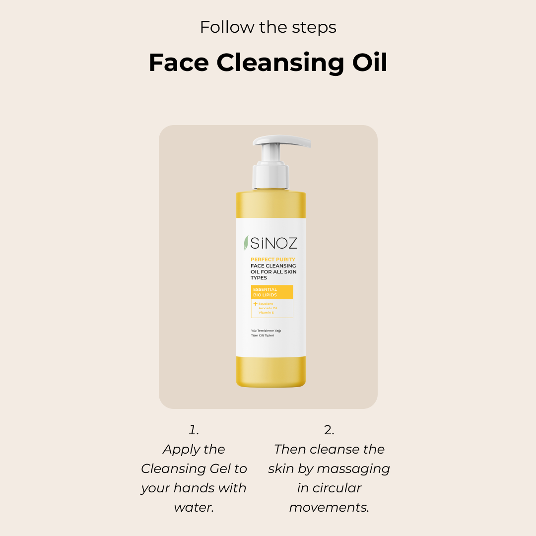 Sinoz Perfect Purity Face Cleansing Oil, 400ML
