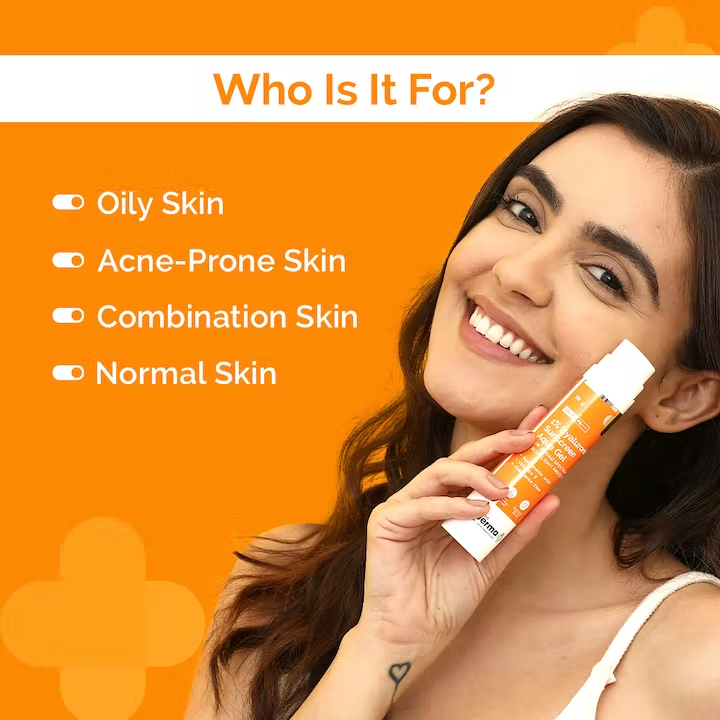 The Derma Co. 1% Hyaluronic Sunscreen Aqua Gel, 50 GM
