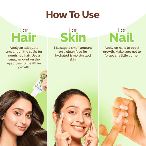Mamaearth Castor Oil for Healthier Skin, Hair and Nails with 100% Pure and Natural Cold-Pressed Oil, 150 ML
