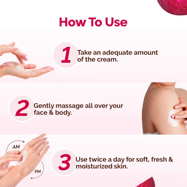 Mamaearth Beetroot Hydraful Moisturizing Cream, 200 GM