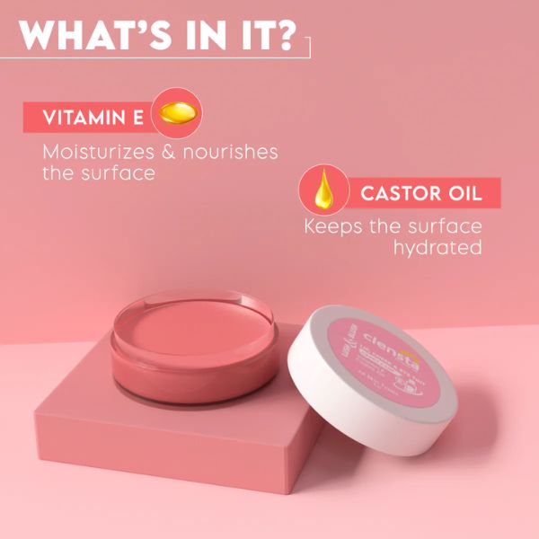 Clensta Lush & Blush Lip, Cheek & Eye Tint 02 Candy Cane, 5 GM (Copy)