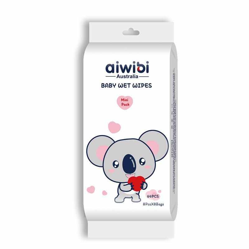 Aiwibi Baby Water Wet Wipes, 64 count