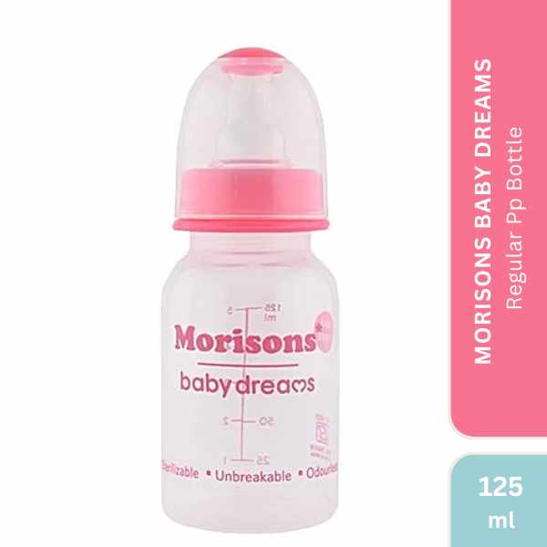 Morisons Baby Dreams Regular Pp Bottle, 125ml
