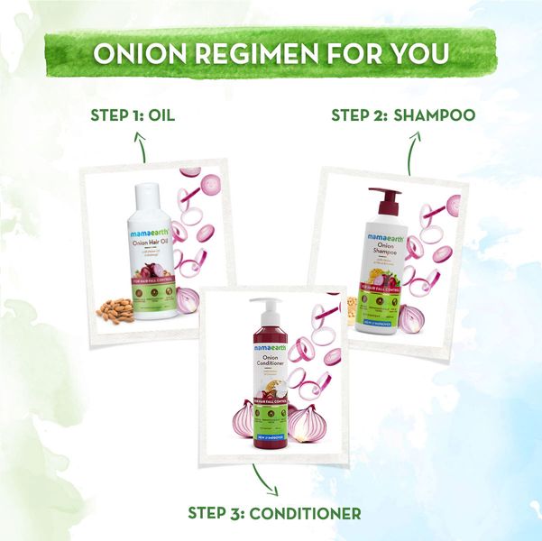 Mamaearth Onion Shampoo, 400 ML