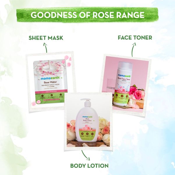 Mamaearth Rose Face Toner, 200 ML