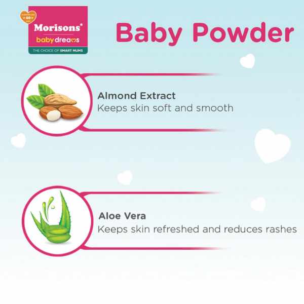 Morisons Baby Dreams Baby Powder, 100gm