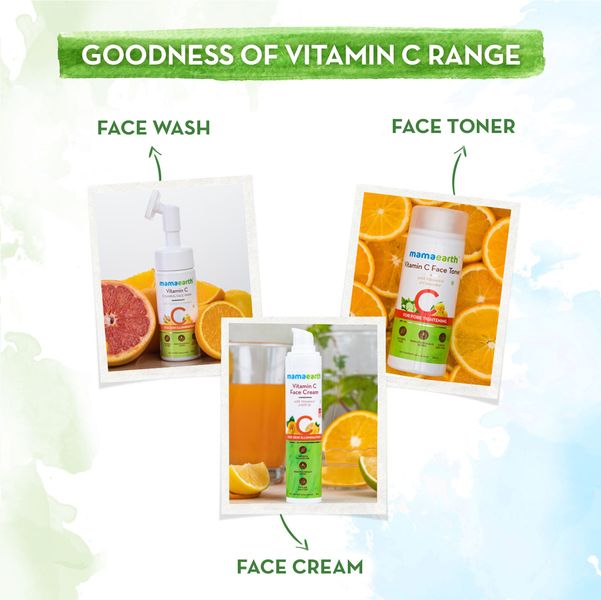 Mamaearth Vitamin C Face Toner, 200 ML