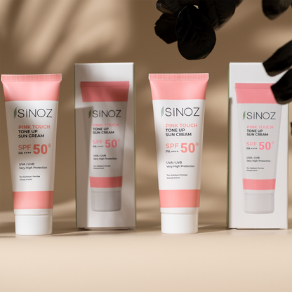 Sinoz Pink Touch Tone Up Sun Cream SPF 50+, 50ML