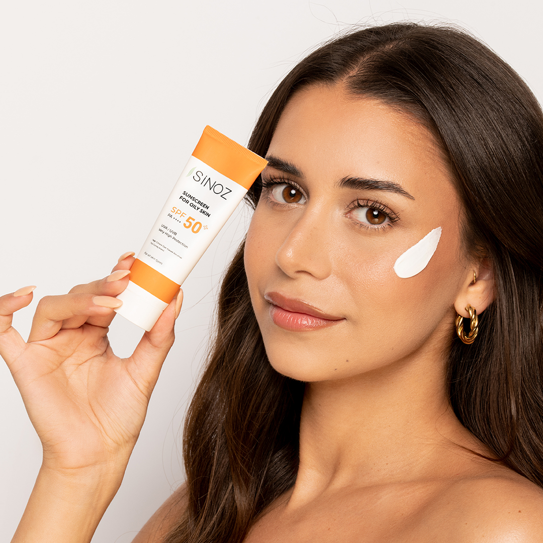 Sinoz Sunscreen for Oily Skin SPF 50+, 50ML