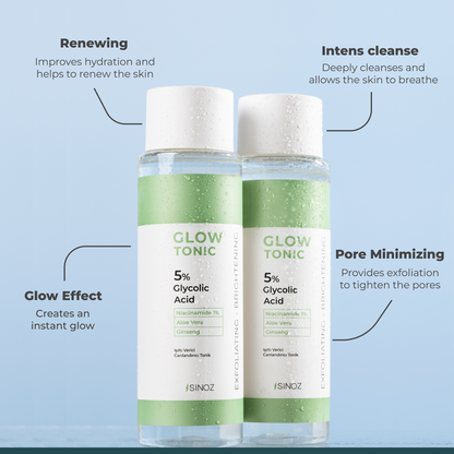 Sinoz Glow Tonic 5% Glycolic Acid, 200ML