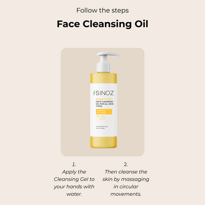 Sinoz Perfect Purity Face Cleansing Oil, 400ML