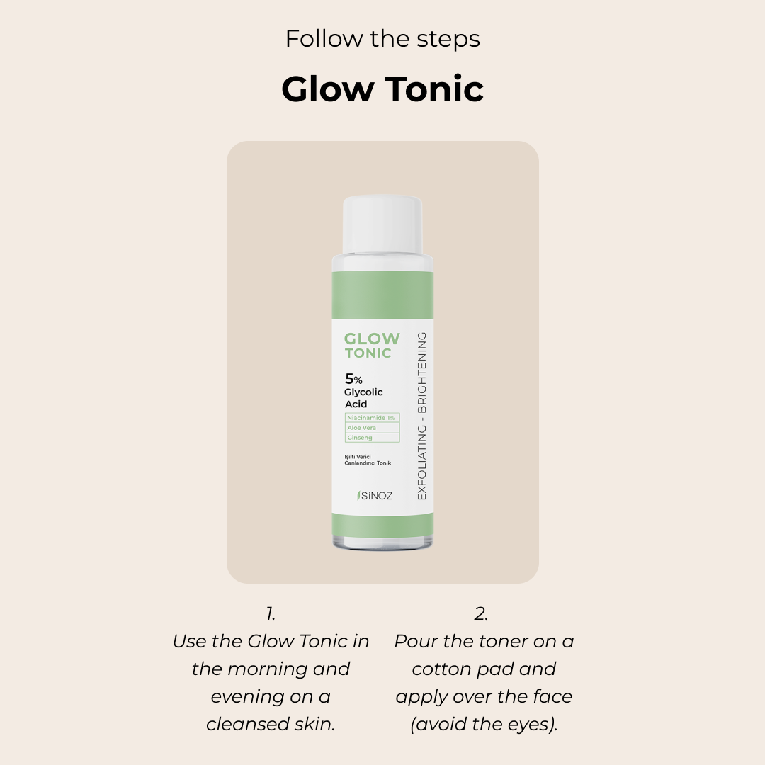 Sinoz Glow Tonic 5% Glycolic Acid, 200ML