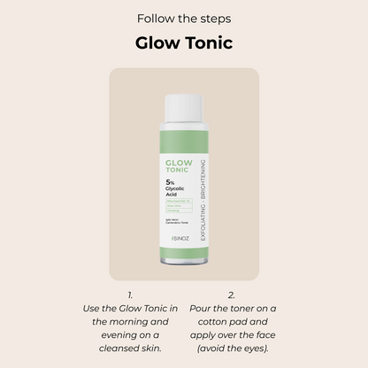 Sinoz Glow Tonic 5% Glycolic Acid, 200ML