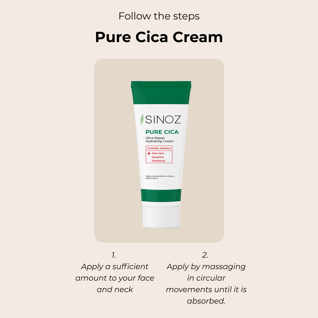 Sinoz Pure Cica Ultra Repair Hydrating Cream, 50ML