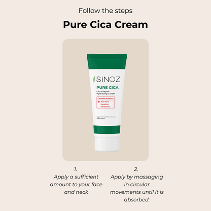 Sinoz Pure Cica Ultra Repair Hydrating Cream, 50ML