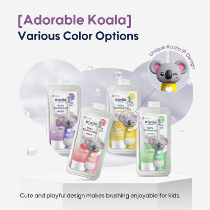 Aiwibi Kid's Tooth Brush & Tooth Paste Combo