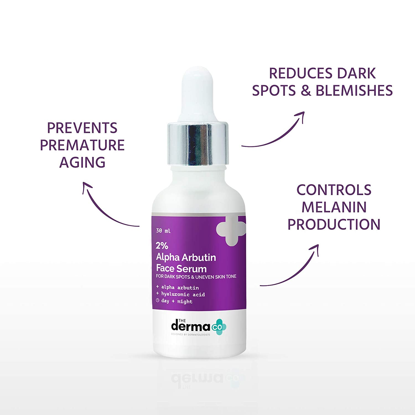 The Derma Co. 2% Arbutin Face Serum, 30 ML