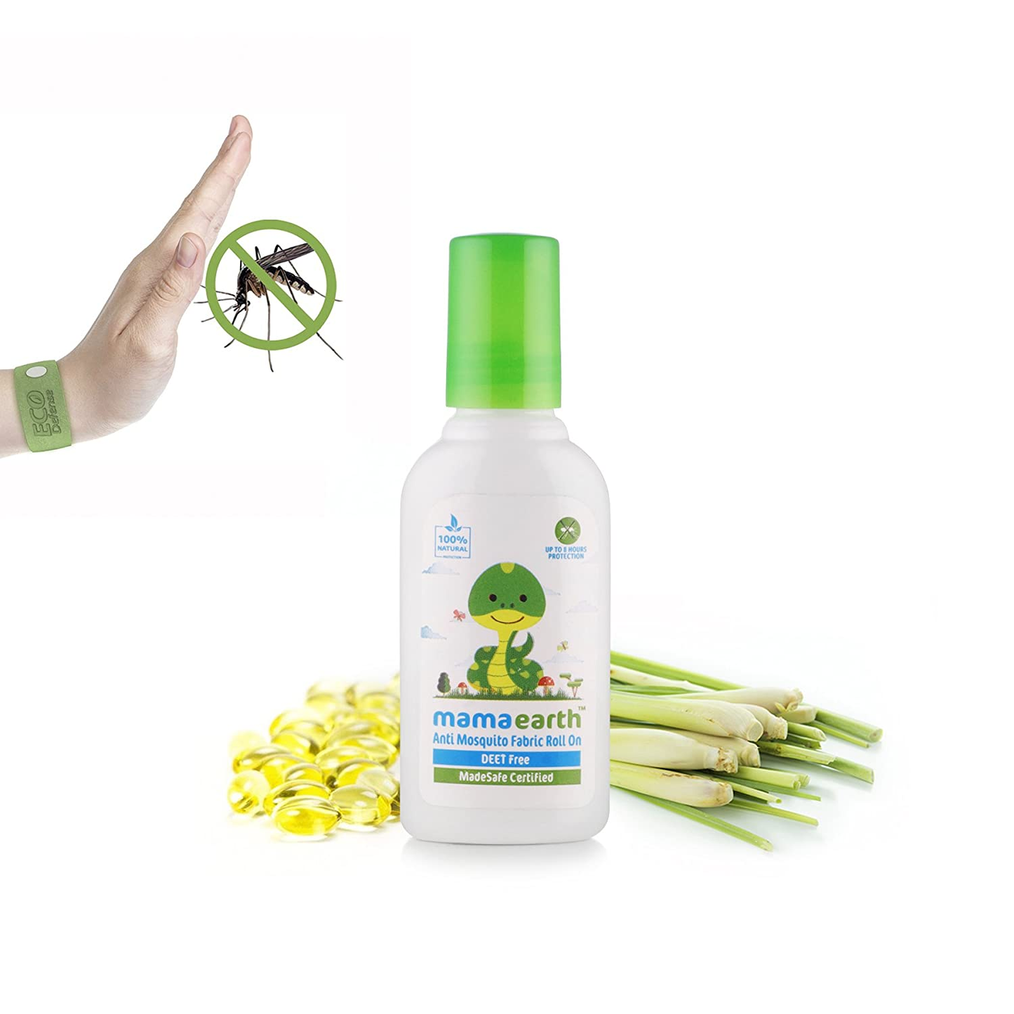 Mamaearth Anti Mosquito Fabric Roll On, 8 ML