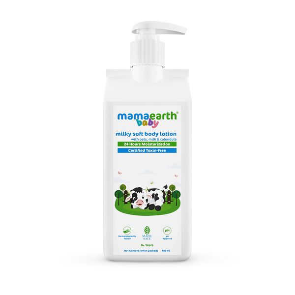 Mamaearth Milky Soft Body Lotion, 400 ML