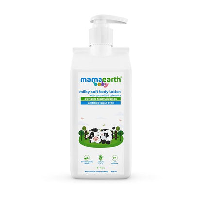 Mamaearth Milky Soft Body Lotion, 400 ML