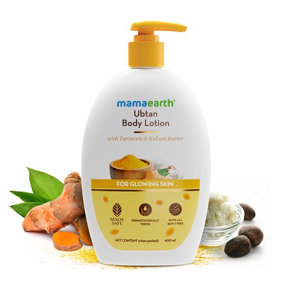 Mamaearth Ubtan Body Lotion, 400 ML