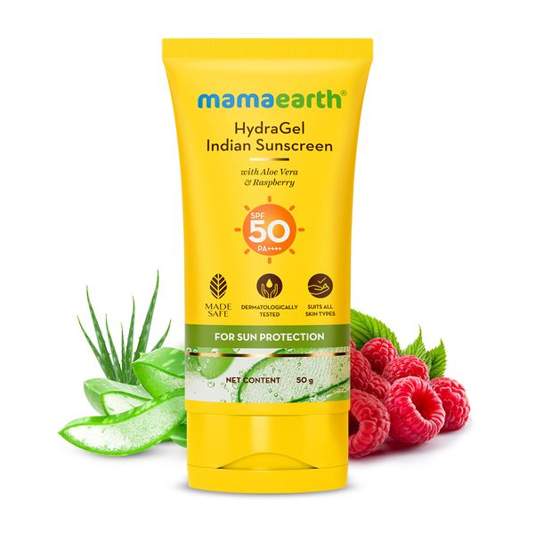 Mamaearth Hydragel Indian Sunscreen, 50 GM