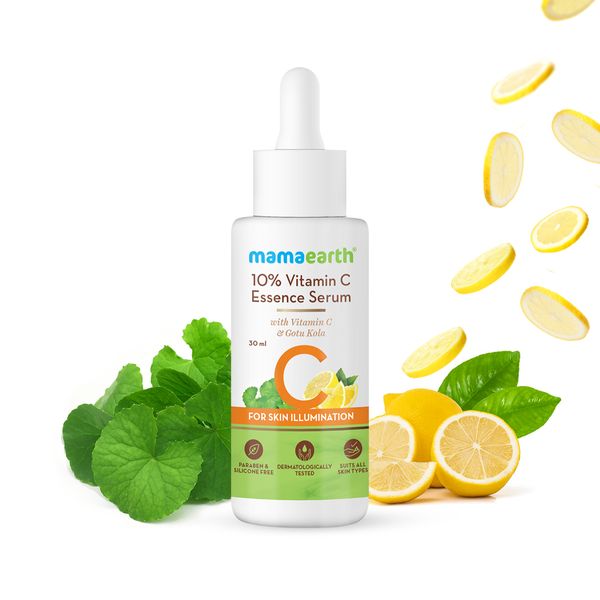 Mamaearth 10% Vitamin C Essence Serum, 30 ML