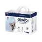 Aiwibi Australian Disposable Breathable Baby Diapers - Medium with Elastic Waistband, 42 Count