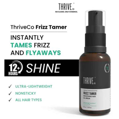ThriveCo Frizz Tamer Smoothing Hair Oil Serum, 30 ML