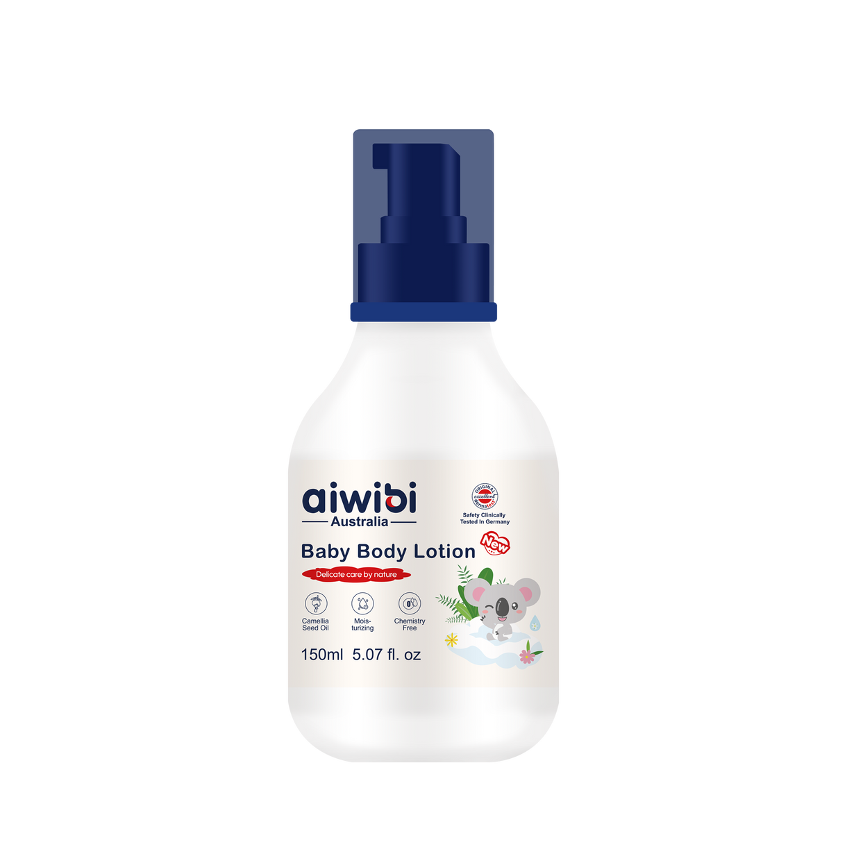 Aiwibi Natural Camellia Seed Baby Body Lotion, 150 ML