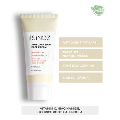 Sinoz Anti Dark Spot Face Cream, 40ML