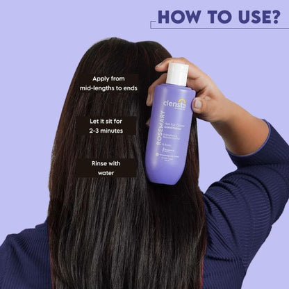 Clensta Rosemary Hair Fall Control Conditioner, 250 ML