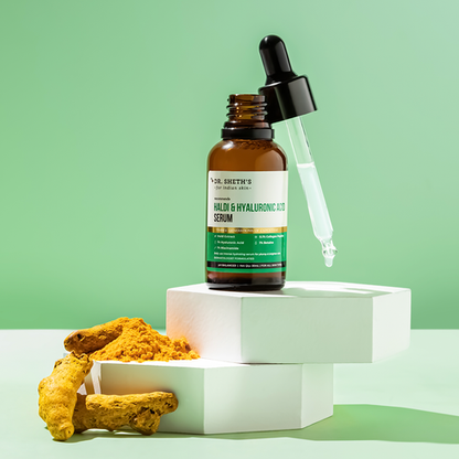 Dr. Sheth’s Haldi & Hyaluronic Acid Serum, 30 ML