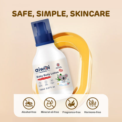 Aiwibi Natural Camellia Seed Baby Body Lotion, 150 ML