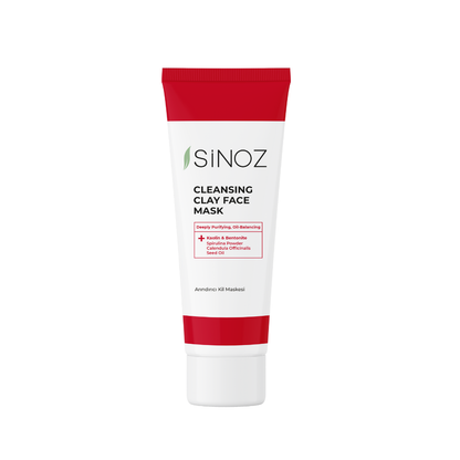 Sinoz Cleansing Clay Face Mask, 50ML