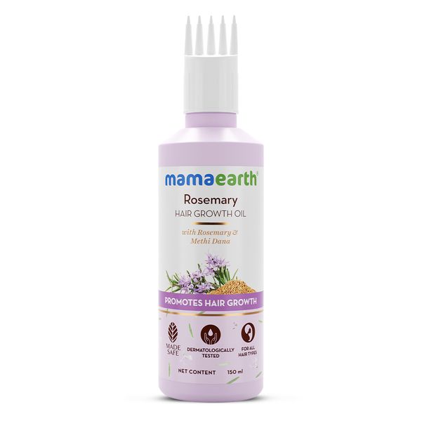 Mamaearth Rosemary Hair Growth Oil with Rosemary & Methi Dana, 150 ML