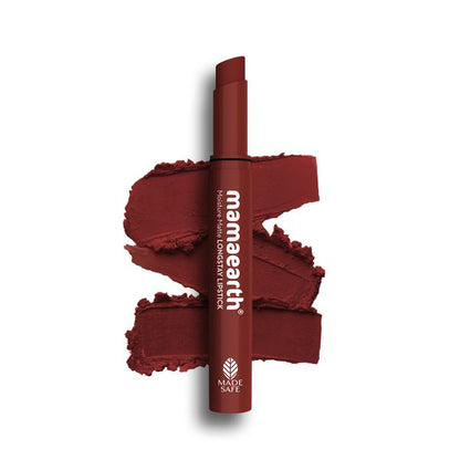Mamaearth Moisture Matte Long Stay Lipstick, 3 ML