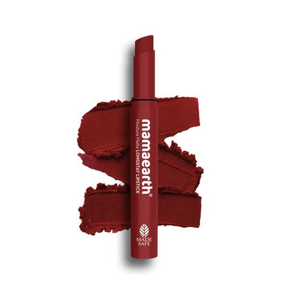 Mamaearth Moisture Matte Long Stay Lipstick, 3 ML