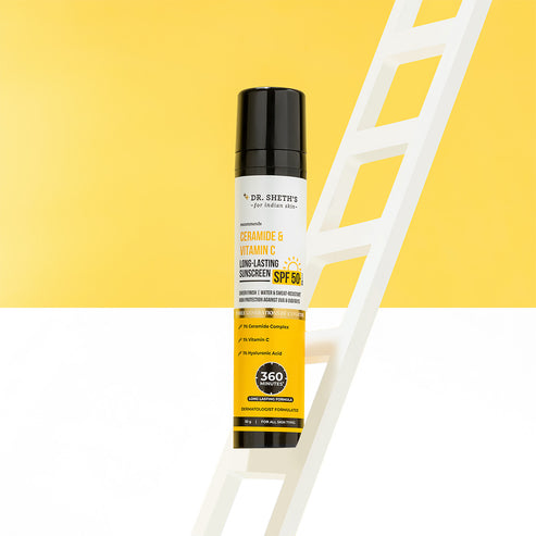 Dr. Sheth’s Ceramide & Vitamin C Long-Lasting Sunscreen, 50 GM