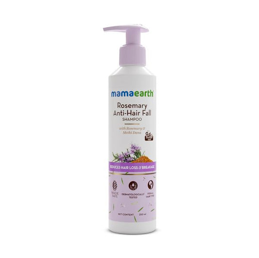 Mamaearth Rosemary Anti-Hair Fall Shampoo, 250 ML