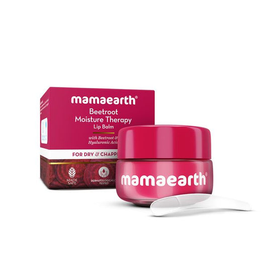 Mamaearth Beetroot Moist Therapy Lip Balm, 15 GM
