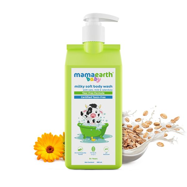 Mamaearth Milky Soft Body Wash, 400 ML