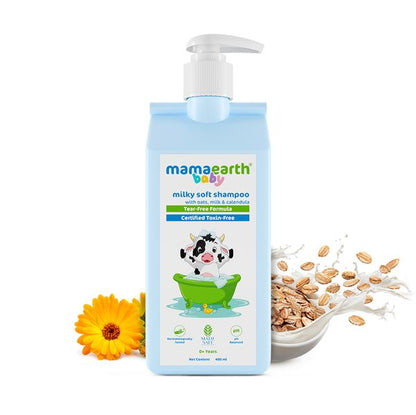 Mamaearth Milky Soft Shampoo, 400 ML