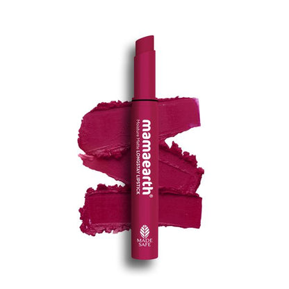 Mamaearth Moisture Matte Long Stay Lipstick, 3 ML