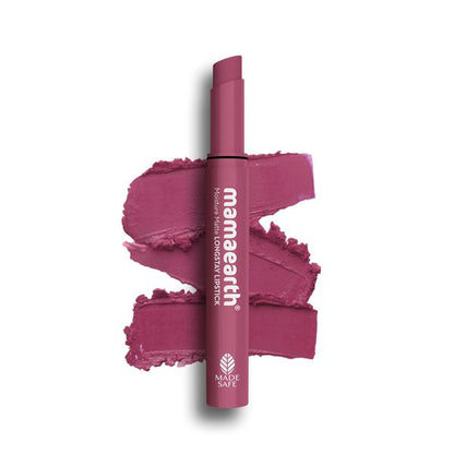 Mamaearth Moisture Matte Long Stay Lipstick, 3 ML