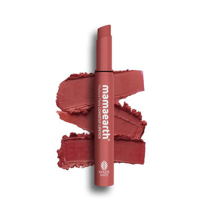 Mamaearth Moisture Matte Long Stay Lipstick, 3 ML