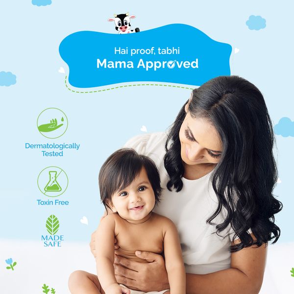 Mamaearth Milky Soft Face Cream With Murumuru Butter For Babies, 60 ML