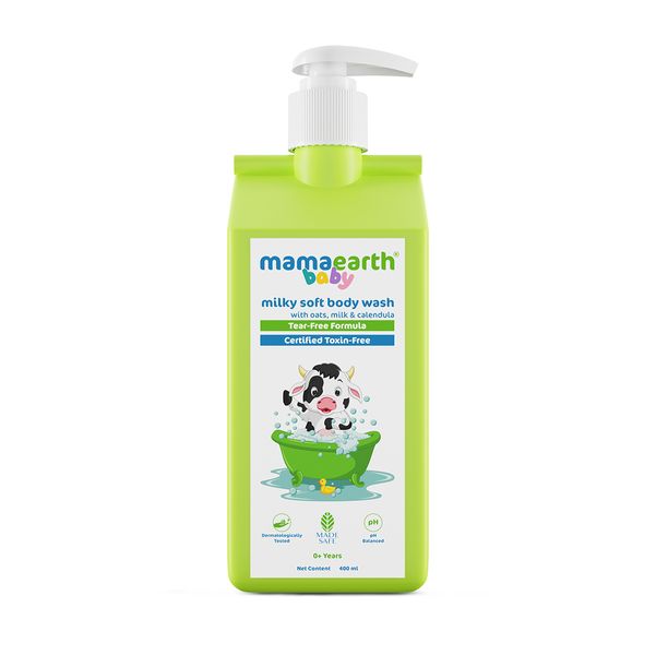 Mamaearth Milky Soft Body Wash, 400 ML