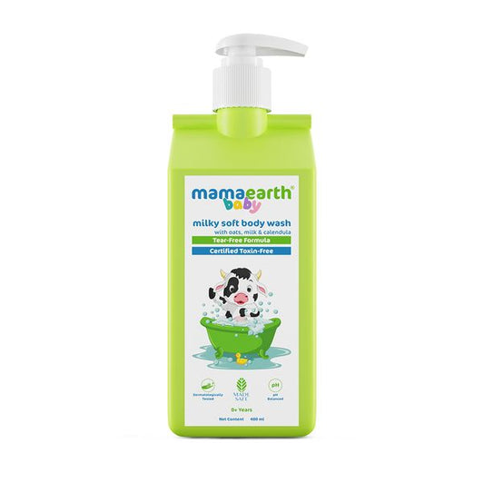 Mamaearth Milky Soft Body Wash, 400 ML