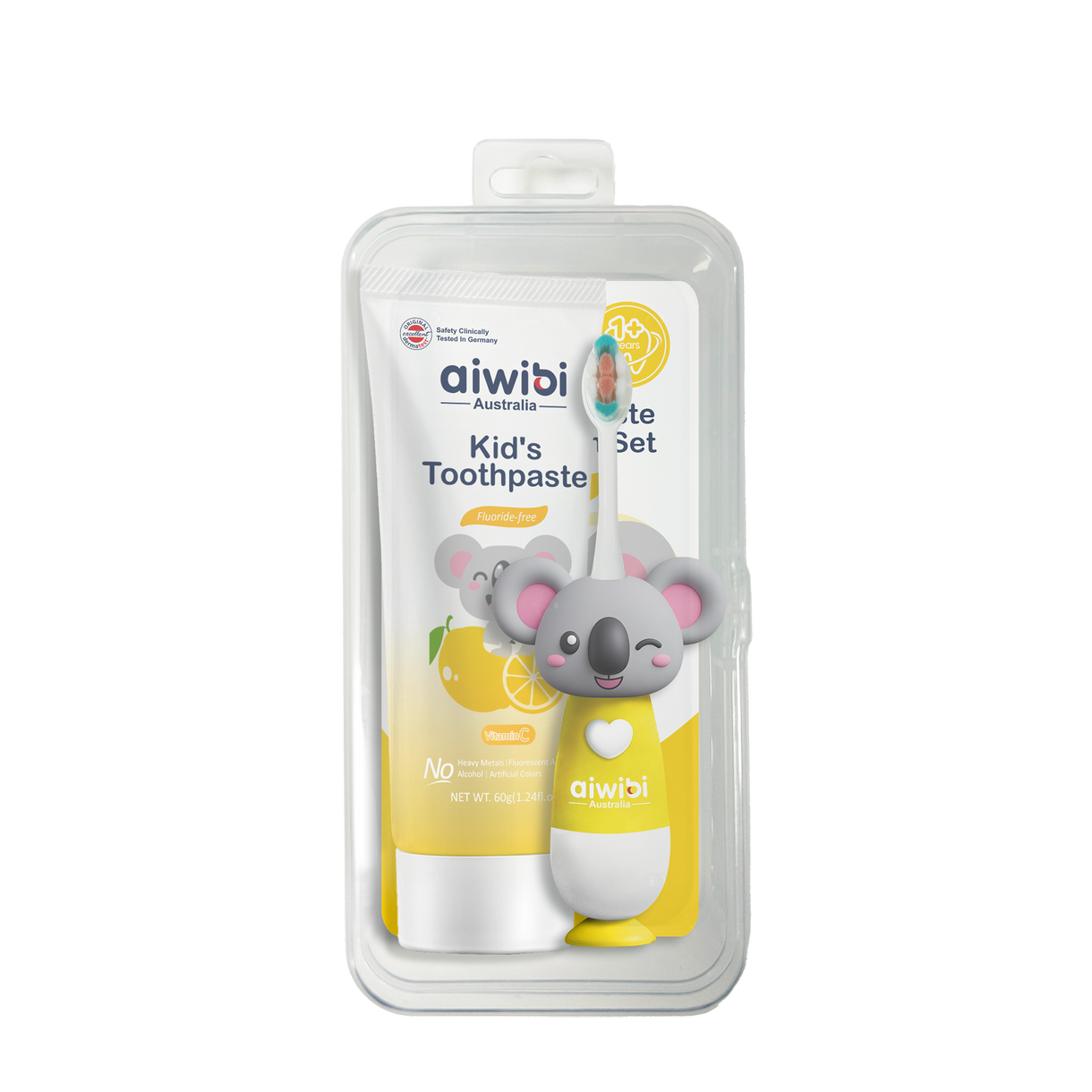 Aiwibi Kid's Tooth Brush & Tooth Paste Combo
